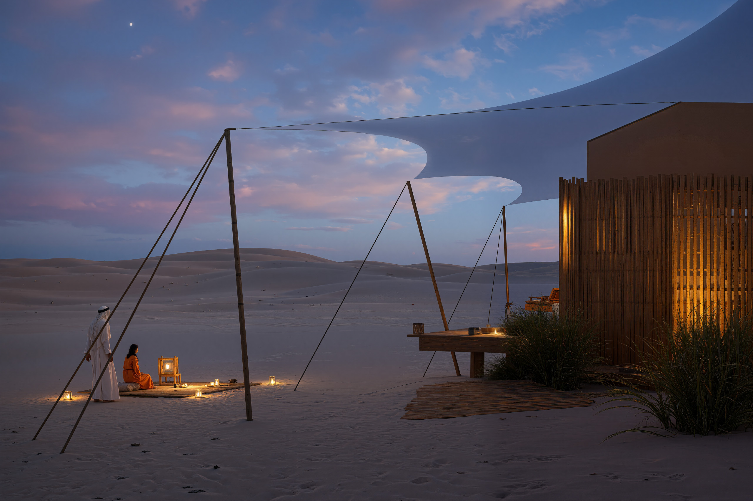 kanopya-lodge-cabin-tent-bungalow-hospitality-luxury-sustainable-canvas-thatch-roof-wood-timber-prefab-resort-ecolodge-ferrari-tensile-interior-design-desert-saudi-arabia