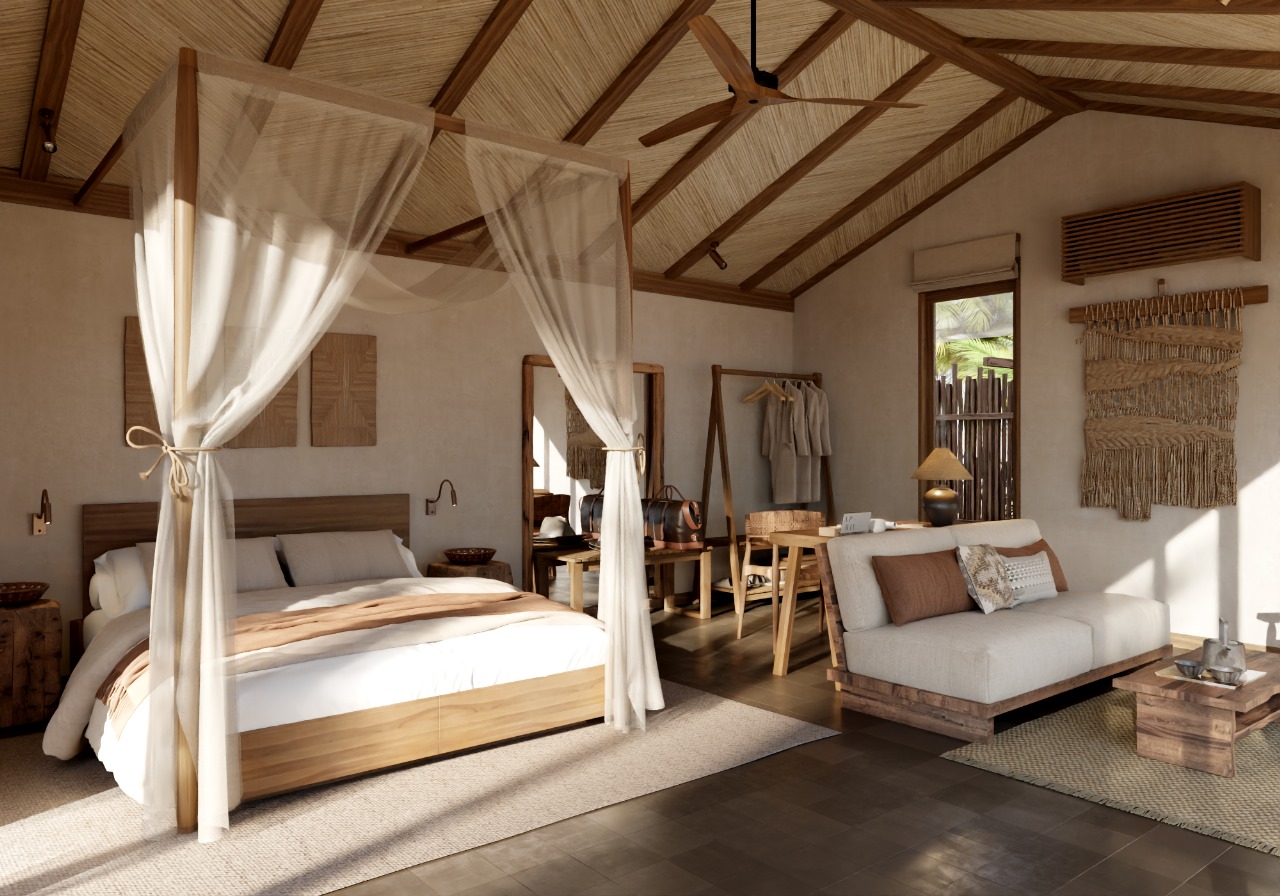 kanopya-lodge-cabin-tent-bungalow-hospitality-luxury-sustainable-canvas-thatch-roof-wood-timber-prefab-resort-ecolodge-ferrari-tensile-interior-design
